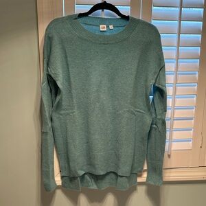 GAP Teal Knit Sweater